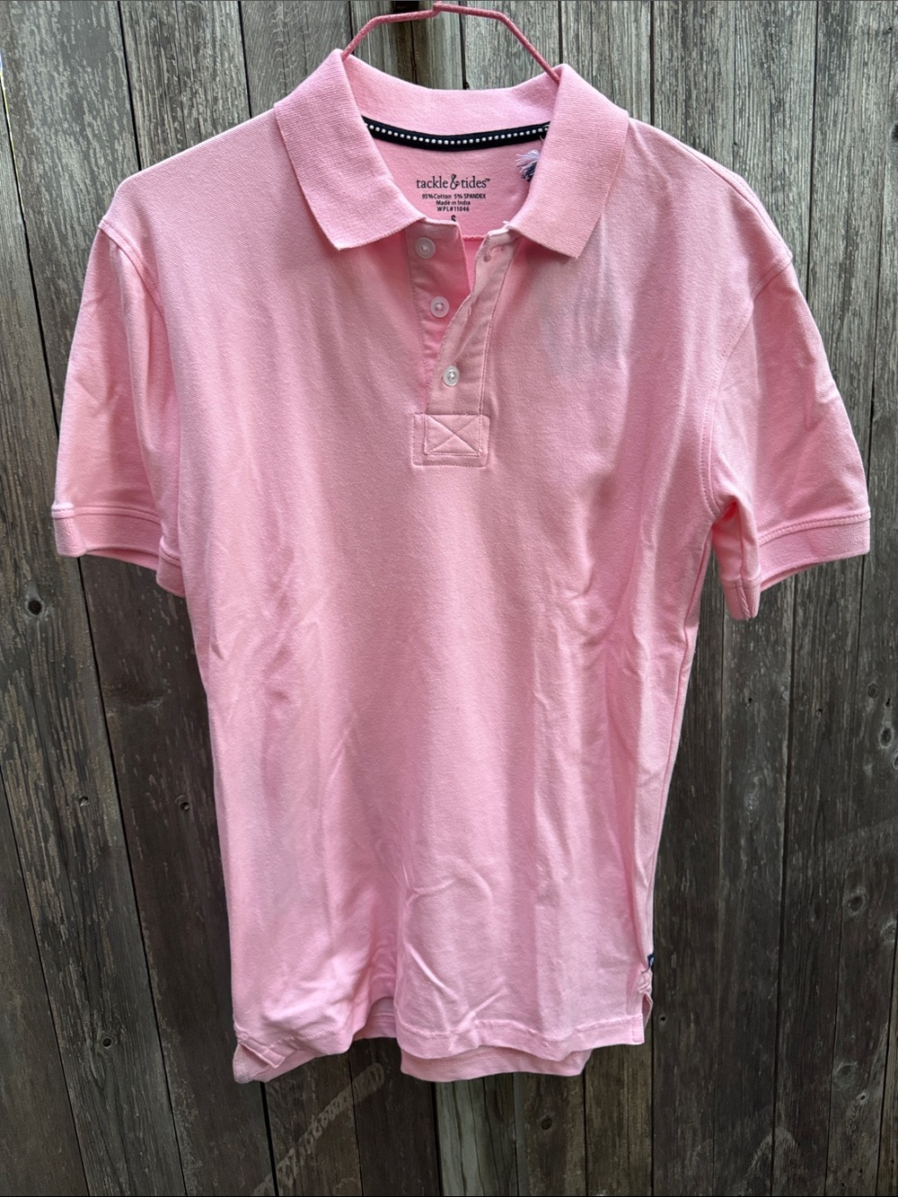 Men's Pink Polo Shirt
